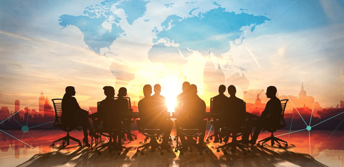 Réunion d'affaires groupe travail table - agenceannevents-droitslibres