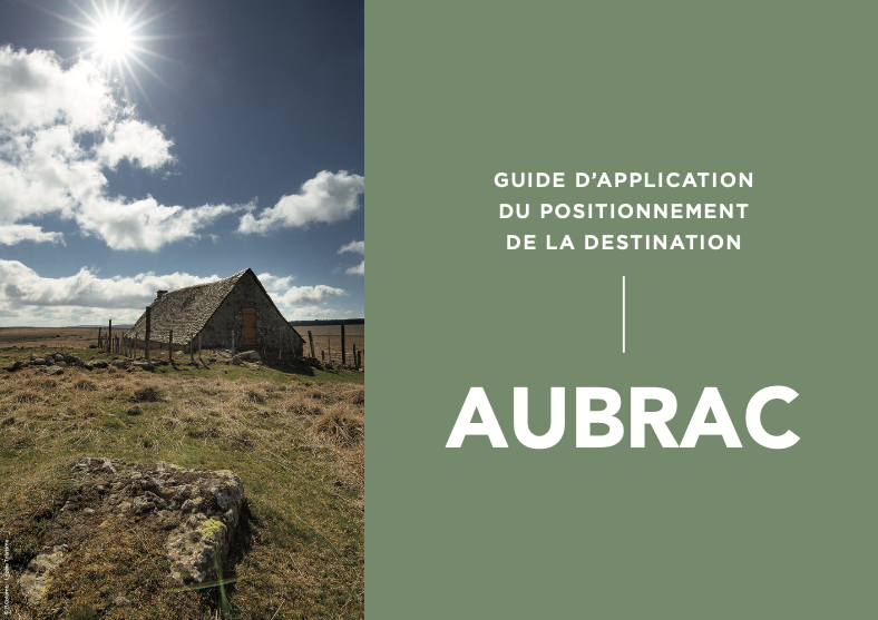 Guide application positionnement de la destination Aubrac