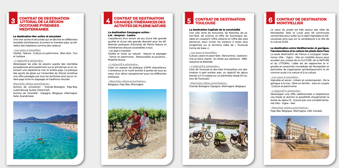 Capture contrats de destination - Extrait plan d'actions 2023