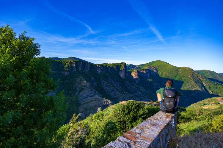 Randonnée panorama falaises Hérault ©JJ.Gelbart/AFCC - CRTL Occitanie