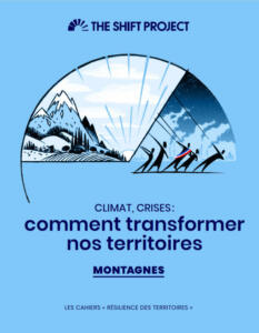 Couv Cahier Résilience des territoire - Shift project - Montagnes