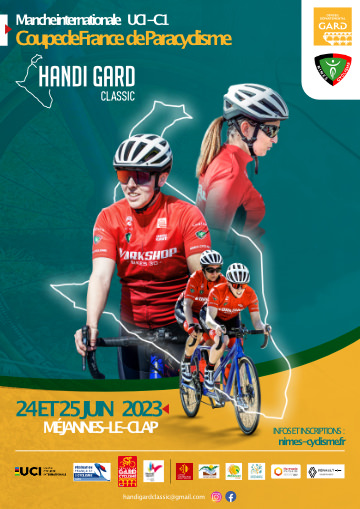 page couv handi Gard paracyclisme