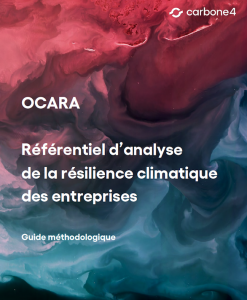référentiel sur la résilience climatique des entreprises : source OCARA