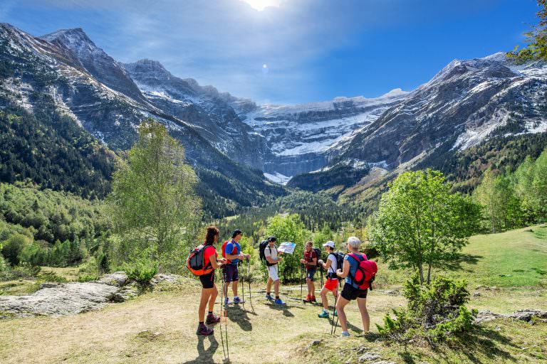 Randonnée en montagne au Cirque de Gavarnie