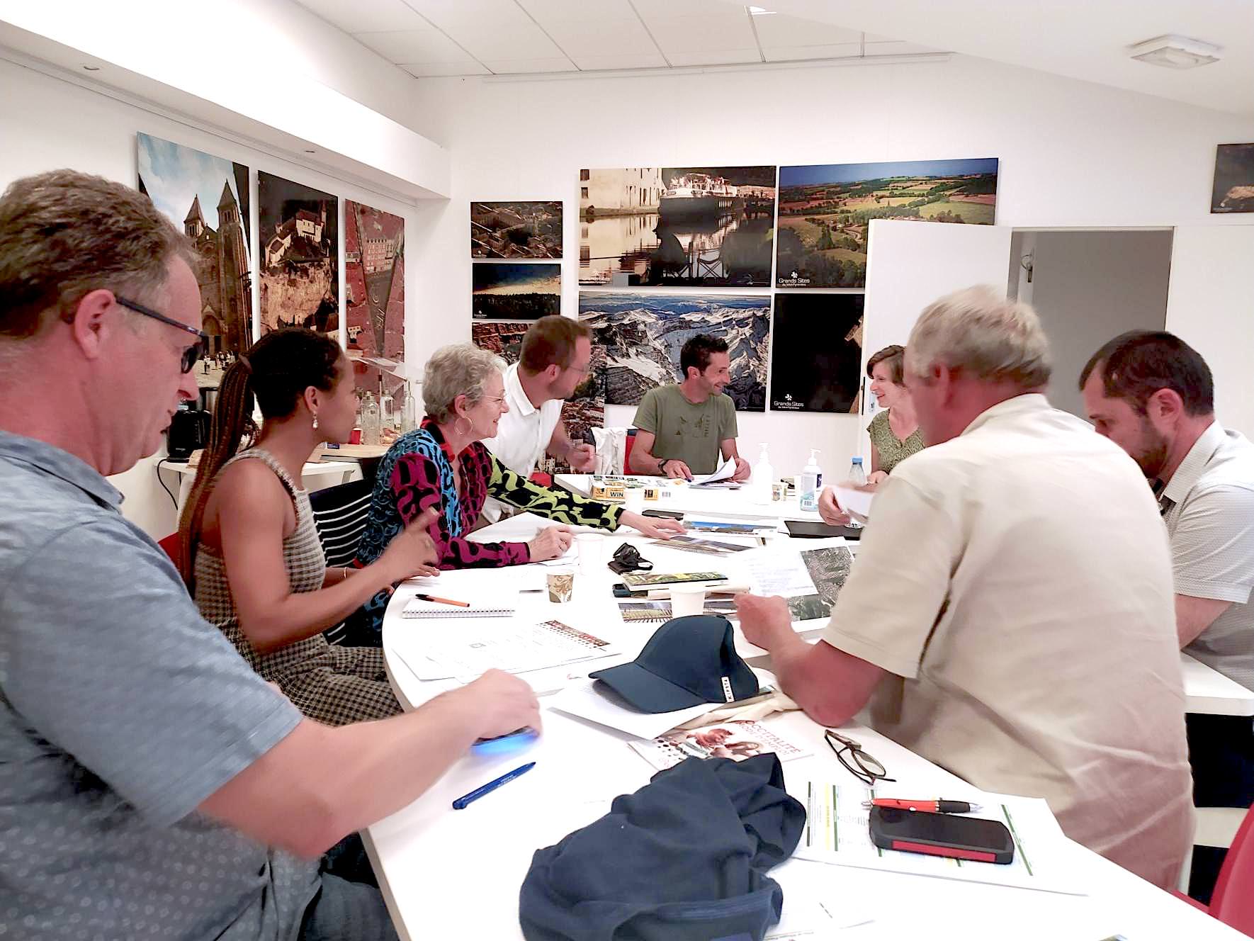 réunion formation groupe travail villes villages fleuris jury vvf @CRT