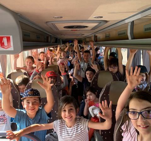 Enfants en sortie scolaire - Appel à projet Les cles de la planete