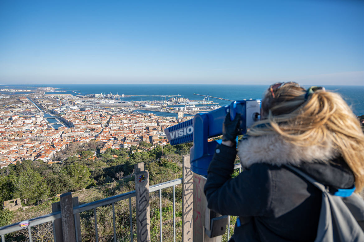 Observation du littoral à Sète ©Guillaume Payen-CRTL Occitanie