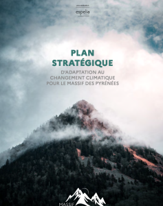 Page couv plan d'adaptation au changement climatique pour le Massif des Pyrénées