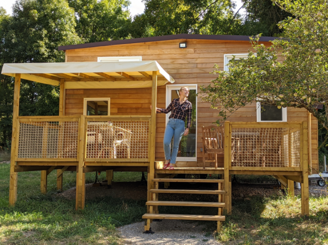 Chalet Cosy Nature, Gard ©Cosy Nature - CRTL Occitanie