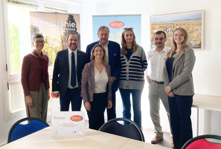 Signature partenariat Yelloh! Village - CRTL Occitanie