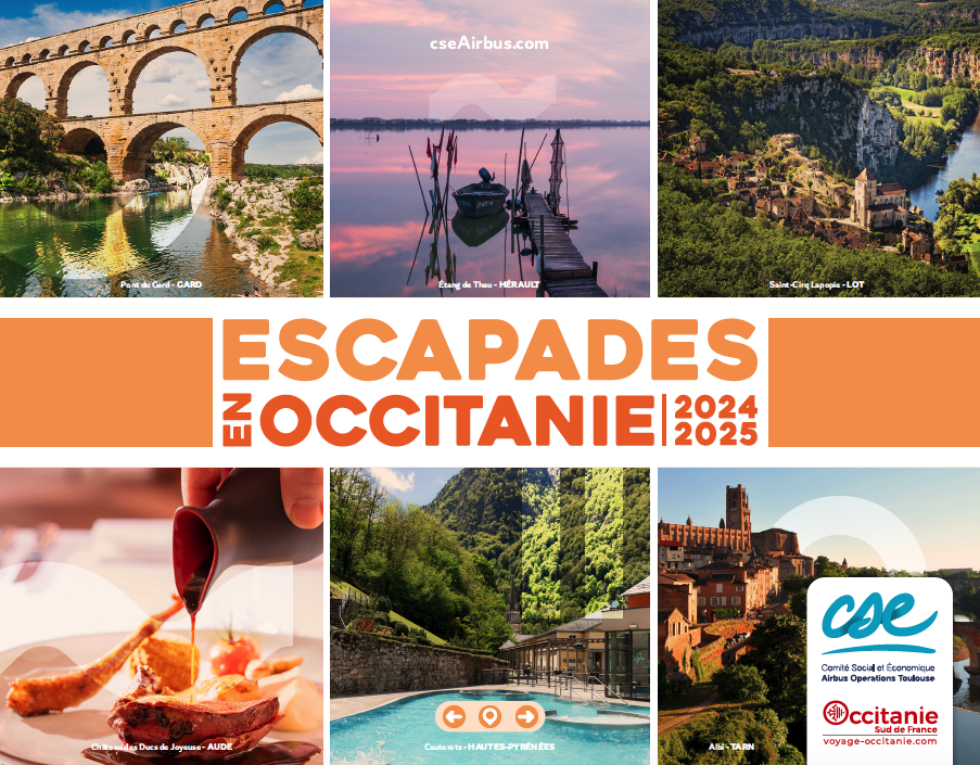 Brochure Escapades ©Pôle Marketing-CRTL Occitanie