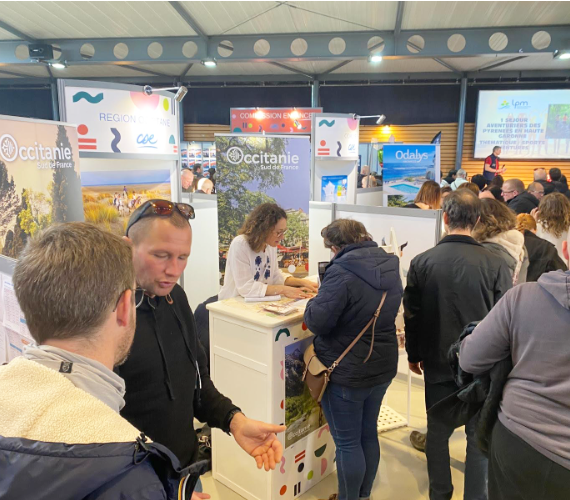 Forum vacances CSE Airbus ©Pôle Marketing-CRTL Occitanie