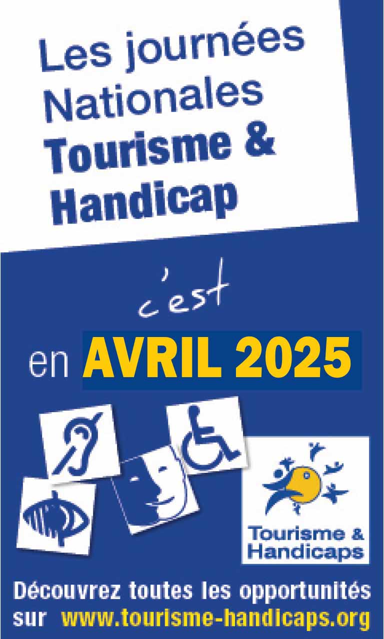 Pastille Journées Nationales Tourisme & Handicap 2025