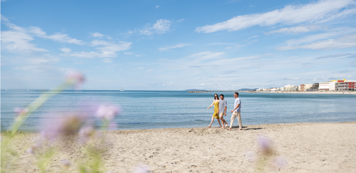 Plage de Palavas-les-Flots ©OT Palavas-les-Flots - CRTL Occitanie