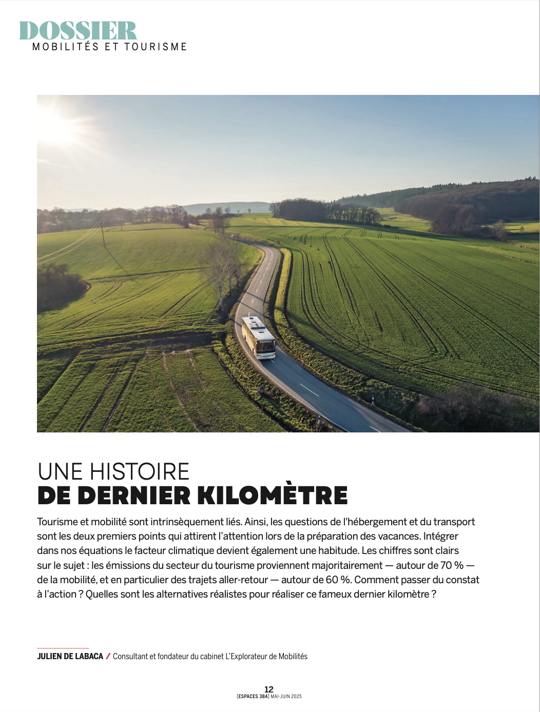 Article_revue_espaces_Histoire_dernier_kilomètre_mai_juin_2025