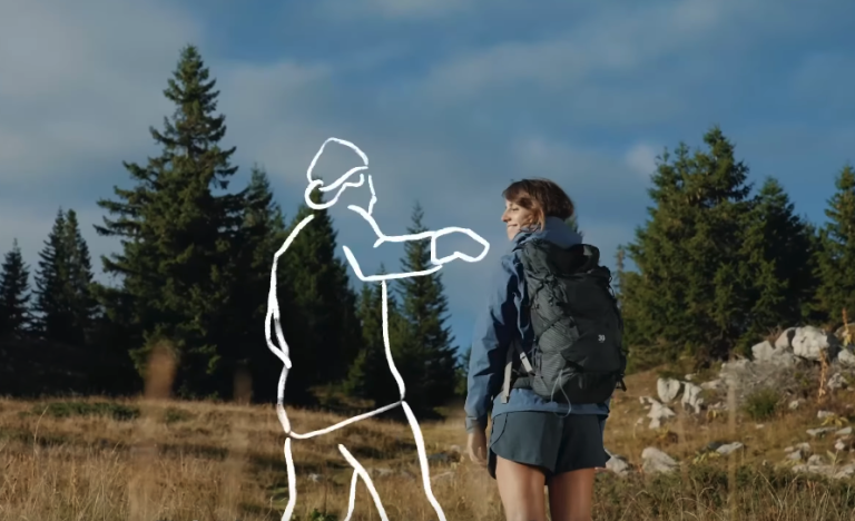 Image vidéo Flocon Vert