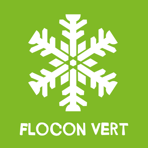 Label Flocon Vert