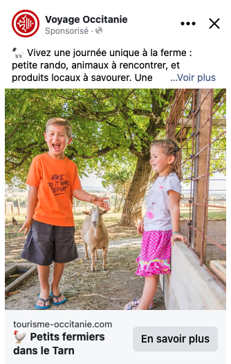 Post RS Campagne digitale agritourisme