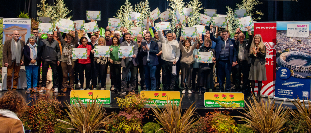VVF remise des prix villes et villages fleuris assemblées célébration assises du cadre de vie