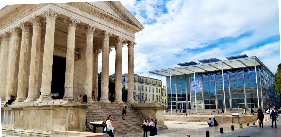 Maison Carrée et Musée d'Art Contemporain de Nîmes ©Christine CHABANETTE - CRTL Occitanie