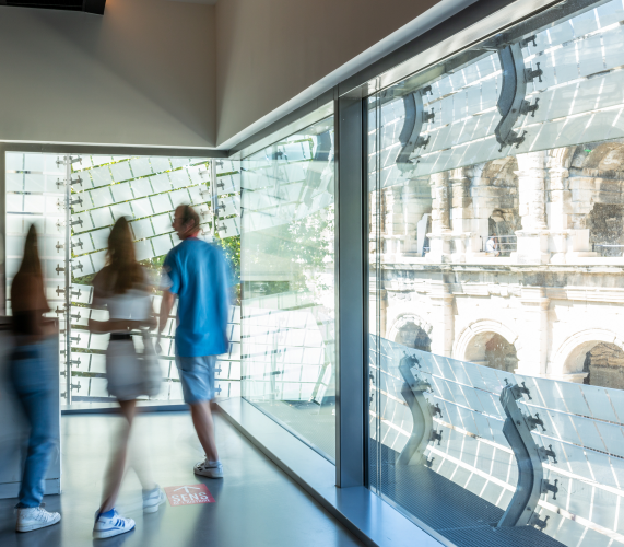 Musée de la Romanité. Qualité Tourisme Occitanie Sud de France ©Hervé Leclair/Algodia - CRTL Occitanie/Musée de la Romanité